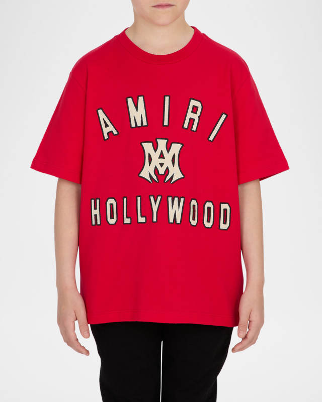 Kid's MA Hollywood Short-Sleeve T-Shirt, Size 4-12